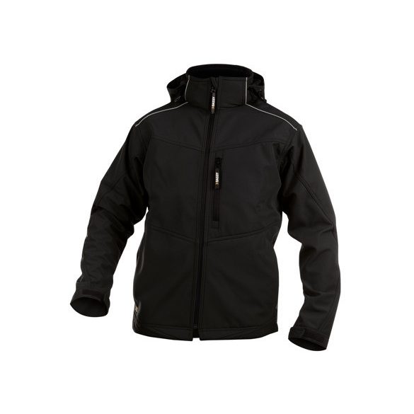 Dassy Tavira fekete softshell kabát