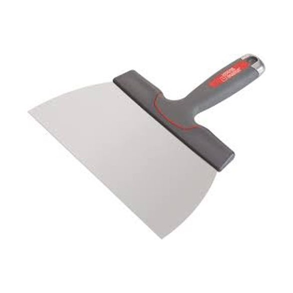 Hosszú pengéjú spatula 20cm, flexibilis penge gumirozott fogóval